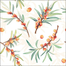 Sea buckthorn papírszalvéta 33x33cm,20db-os konyhai eszköz