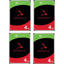 Seagate IronWolf 4TB 3.5" 5400rpm 256MB SATA ST4000VN006 4db (ST4000VN006-4) merevlemez, ssd