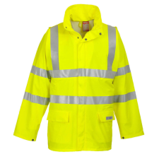  Sealtex Flame Hi-Vis lángálló esőkabát PW_FR41YERXS Sárga - XS méret láthatósági ruházat