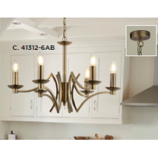 SEARCHLIGHT 41312-6AB ASCOT, Csillár világítás