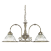 SEARCHLIGHT American diner bronz csillár (SL-9343-3) E27 3 izzós