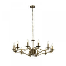 SEARCHLIGHT Ascot bronz csillár (SL-41312-12AB) E14 12 izzós IP20 világítás