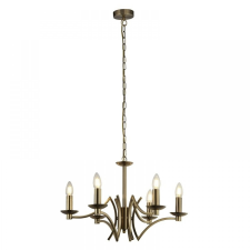 SEARCHLIGHT Ascot bronz csillár (SL-41312-6AB) E14 6 izzós IP20 világítás