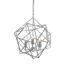 SEARCHLIGHT CUBE króm függesztett lámpa (SL-7863-3CC) E14 3 izzós világítás