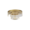 SEARCHLIGHT Deco arany LED mennyezeti lámpa (SL-25051-400GO) LED 1 izzós IP20