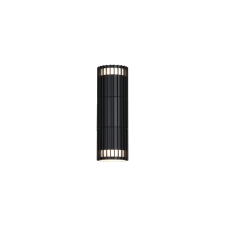 SEARCHLIGHT Detroit fekete kültéri falikar (SL-37738BK) GU10 2 izzós IP44 kültéri világítás