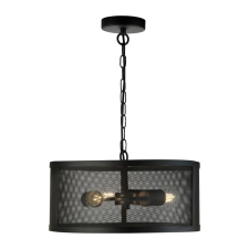 SEARCHLIGHT Fishnet Searchlight 12483-3BK függeszték világítás