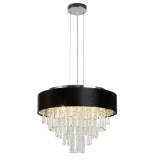 SEARCHLIGHT Glamour Searchlight-50818-5BK függeszték világítás