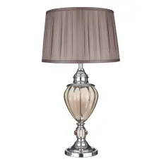 SEARCHLIGHT Greyson barna asztali lámpa (SL-3721AM) E27 1 izzós IP20 világítás