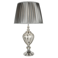 SEARCHLIGHT Greyson szürke asztali lámpa (SL-3721CL) E27 1 izzós IP20 világítás