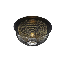 SEARCHLIGHT Honeycomb fekete-arany mennyezeti lámpa (SL-6840BGO) E27 1 izzós IP20 világítás