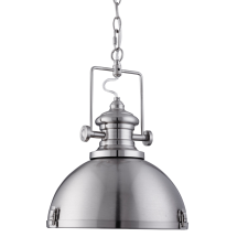 SEARCHLIGHT INDUSTRIAL PENDANTS ezüst függesztett lámpa (SL-2297SS) E27 1 izzós világítás