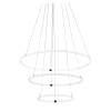 SEARCHLIGHT Revolve fekete-fehér LED függesztett lámpa (SL-40176-3BK) LED 1 izzós IP20