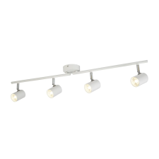SEARCHLIGHT Rollo fehér-króm LED mennyezeti spotlámpa (SL-3174WH) LED 1 izzós IP20 világítás