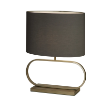 SEARCHLIGHT Sleek bronz asztali lámpa (SL-92102GY) E27 1 izzós IP20 világítás