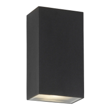SEARCHLIGHT Stirling fekete LED kültéri fali lámpa (SL-8852BK) LED 2 izzós IP44 kültéri világítás