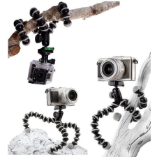 Sec-CAM SJ/GP-116, kisméretű flexibilis gömbcsuklós ÁLLVÁNY - SJCAM és GoPro akciókamerához - SJCAM SJ4000, SJ5000, X1000 sorozatokhoz videókamera kellék