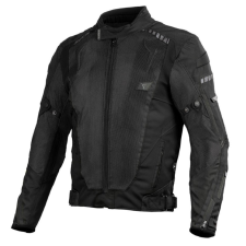 Seca Airflow II motorkerékpár kabát fekete motoros kabát