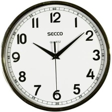 Secco falióra 24cm króm színű  (DFA025 / S TS6019-67) (S TS6019-67) falióra