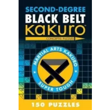  Second-Degree Black Belt Kakuro – Conceptis Puzzles idegen nyelvű könyv