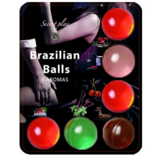SECRETPLAY COSMETIC SECRETPLAY - BRAZIL GOLYÓK SÍKOSÍTÓ FORRÓ GOLYÓK 6 DB síkosító