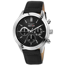 Sector R3251540003 Serie 670 Multifunction Mens Watch 45mm 5ATM, karóra