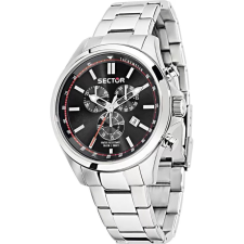 Sector R3273690008 Serie 180 Chronograph Mens Watch 45mm 10ATM, karóra