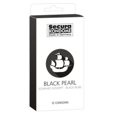 Secura Black Pearl [Kiszerelés: 12 darab] óvszer
