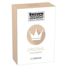 Secura Secura Original - áttetsző óvszerek (3db) óvszer