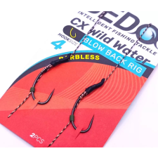 SEDO CX Wild Water Blow Back Barbless Előkötött Bojlis Előke 6 horog