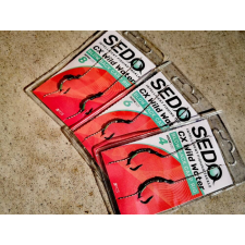 SEDO CX Wild Water Blow Back Carp Rig Size 8 horog