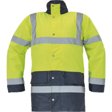  SEFTON kabát HV sárga/navy 3XL