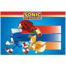 Sega Sonic a sündisznó Sega Party műanyag asztalterítő 120x180 cm lakástextília