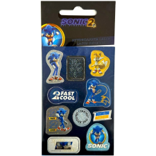 Sega Sonic, a sündisznó Speed hologramos matrica szett Nr1 matrica