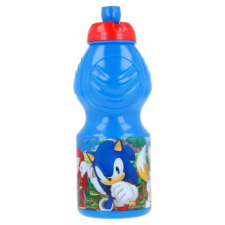 Sega Sonic kulacs, sportpalack 400 ml kulacs, kulacstartó