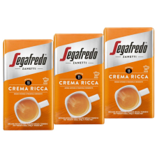 Segafredo Crema Ricca őrölt kávé 3 X 250 g kávé