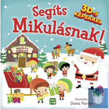  Segíts Mikulásnak! 3D-s képekkel - 3D-s képekkel! gyermek- és ifjúsági könyv