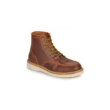 Selected Csizmák SLHTEO NEW LEATHER MOC-TOE BOOT Barna 42 férfi csizma, bakancs