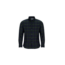 Selected Hosszú ujjú ingek SLHSLIMOWEN-FLANNEL SHIRT LS NOOS Tengerész EU L