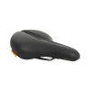 Selle Royal Explora Gel nyereg, ergonomikus, fekete, Loisir Relaxed, 253x218 mm, 598 g SELLE ROYAL  Bicikli alkatrészek Kerékpár alkatrészek Kerékpár nyergek