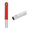 SELMOP Felmosónyél alumínium csiszolt 130 cm pattintós_A130R piros véggel