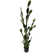  Selyemvirág Fügekaktusz 42 levéllel, cserepes 168 cm dekorációs kellék