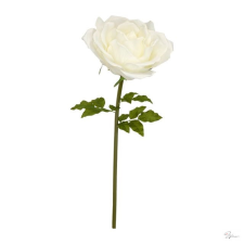  Selyemvirág óriás rózsa L 108x28 cm krém dekorációs kellék
