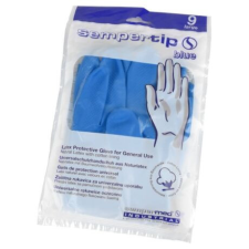 SEMPERTIP KÉK, LATEX KESZTYŰ (10pár/csomag) - L védőkesztyű