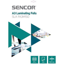 Sencor SLA FA3M150 A3 150mic - 25 db lamináló fólia