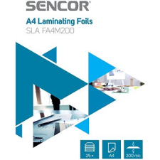 Sencor SLA FA4M200 A4 200 mic 25 db lamináló fólia