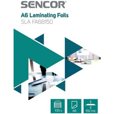 Sencor SLA FA6B150 A6 150mic - csomag 100db lamináló fólia