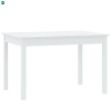  SENDI Étkezőasztal Fehér Színben 120 cm