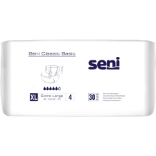 Seni Classic Basic Extra Large 4 Felnőtt pelenka 130-170cm (30db) gyógyászati segédeszköz