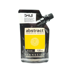 Sennelier Abstract akrilfesték, 120 ml - 543, cadmium yellow deep hue akrilfesték